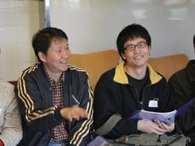 找到几张江绪林师兄的照片