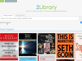 电子书网站Zlibrary