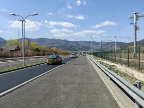 On the road